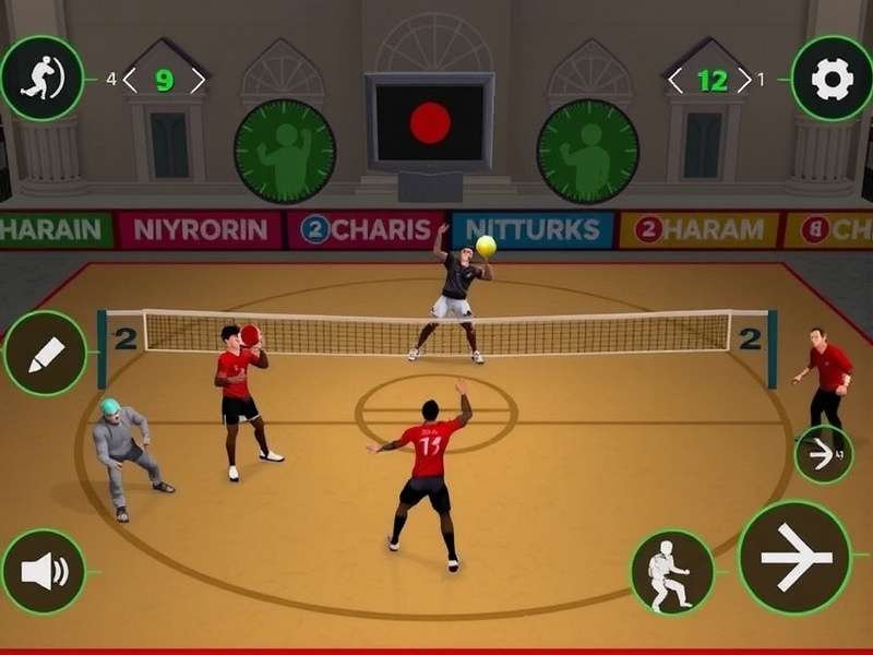 Dharam Volley Legends Gameplay Screenshot